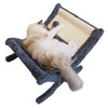 Soft Plush Cat Puppy Kitten Foldable Chair Bed Elevated Play Sleeping Hammock UK