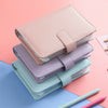 A6 Binder Budget Planner Organizer Cover Pockets Cash Wallet PU Leather Notebook