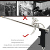 Professional PU Expanding Foam Gun Applicator Application Easy Cleaner Chrome UK