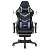 Ergonomic Gaming Chair Massage Office Computer Seat 2D Armrest Recliner Black