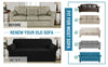 1/2/3 Large Seater Jacquard Sofa Cover Couch Slipcover Stretch Elastic Protector