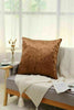 Plain Luxury Crushed Velvet Cushion Cover With Piped Edges