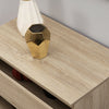 Modern Oak Chest of Drawers 4 Draws Bedroom Furniture Hallway Nightstand Cabinet