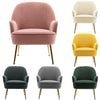 Upholstered Oyster Armchair Scallop Tub Chair Cocktail Wing Back Lotus Seat Sofa