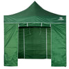 Heavy Duty Steel Frame Gazebo w/Sides Waterproof Party Tent Marquee 3x3m Green