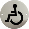 Metal Lavatory Restroom Washroom Toilet Door WC Sign Mens Ladies Unisex Disabled