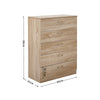 Oak Black White Chest of Drawers 3 4 5 Draws Bedroom Furniture Hallway Cabinet