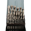 25Pcs 1mm-13mm Professional HSS Twist Drill Bits Metal Drill Bit Set + Case UK