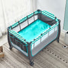 Portable Baby Travel Cot Crib Bassinet Bed Playpen Infants with Mattress Folding