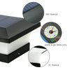 LED Solar Powered Deck Post Light Garden Cap Landscape Outdoor Fence Lights Lamp