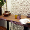 12pcs 50cmx50cm 3D Wall Panels Decorative Wall Ceiling Tiles Cladding Wallpaper
