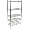 NEW! 5 Tier Heavy Duty Steel Wire Rack Shelf Storage Shelving Unit