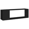 TV Cabinet Black 100x24x32 cm Chipboard Living Room Hot Sale