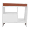 White Nightstand Bedside Table Drawer Cabinet Bedroom Furniture Storage Shelf