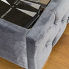 Ottoman Bed Small Double King Size Storage Gas Lift Up Velvet Bed Frame Bedroom