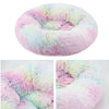 Pet Dog Cat Bed M/L/XXL/3XL/4XL-sized Luxury Shag Warm and Fluffy Donut Cushions