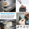 6pcs Brass Wire Wheel / Cup Brush Set Use With Rotary Drill And Drills
