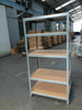 GALVANISED - 5 TIER METAL SHELVING UNIT STORAGE RACKING SHELVES GARAGE WAREHOUSE