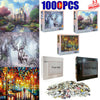 1000PCS/Set Kid Adult Children Puzzle Educational Toys Decoration Jigsaw Puzzles