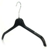 Hangerworld 43cm Strong Black Plastic Clothes Hangers Shirt Coat Dress Garment