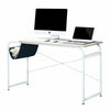 Corner Computer Desk PC Laptop Table With Side Storage Home Office Study Desk
