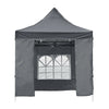 2m/3m Gazebo Marquee Heavy Duty Garden Tent Showerproof Full Side Curtains Party
