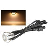 10X 18mm LED Recessed Deck Lights Decking Plinth Kickboard Outdoor Patio Lamp UK