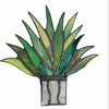 Suncatcher Stained Agave Plante Decor Garden Ornament UK