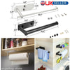 Under Cabinet Kitchen Roll Paper Holder Toilet Towel Towel Rack Wall Mount Stand