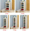 4~8 Tiers Shoe Rack Storage Shelf Display Stand Organiser Unit Cabinet Shelves
