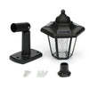 2PCS LED Solar Powered Light Sensor Outdoor Garden Wall Lantern Light Lamp New