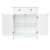 Bathroom White 1 Drawer 2 Door Storage Vanity Cupboard Furniture Unit