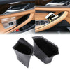 1 Pair Front Door Armrest Storage Box Holder for BMW 5 Series G30 530I 2017-2019