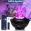 USB Galaxy Star Night Light bluetooth LED Starry Sky Projector Light Ocean Remot