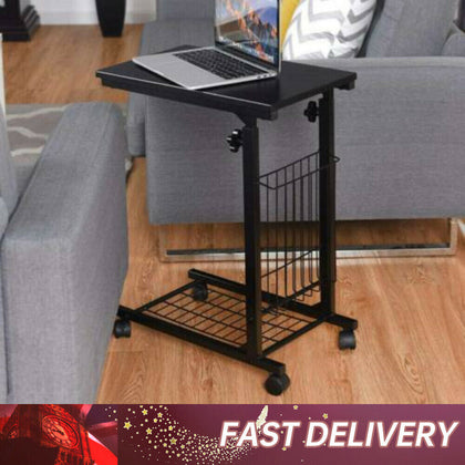 Adjustable Notebook Computer Desk Portable Laptop Table Trolley Sofa Bed Tray