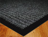 Non Slip Grey Rubber Mat Long Hallway Runner Barrier Doormat Large Washable Rugs