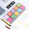 20 Colors Colorful Ink Pad Rainbow DIY Craft Finger Ink Pads for Rubber Stamps