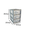 PLASTIC STORAGE DRAWERS DRAW TOWER UNIT MINI DESKTOP / LARGE HOME SCHOOL