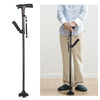 Telescopic Collapsible Cane LED Trusty Walking Sticks Great Gifts for Parents