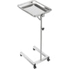 VEVOR Mayo Stand Mayo Traywith Adjustable Height 32-51in for Laboratory Salon