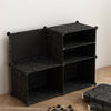 12 Tier Shoe Rack Storage Shelf Display Stand Organiser Unit Cabinet Drawer Cube
