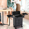 Large Makeup Trolley Train Case Beauty Cosmetic Vanity Case Box on Wheel Drawer
