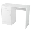 Small White Computer Desk Study PC Table Laptop Home Office Workstation Drawer