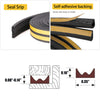 Thick Weather Foam Draught Excluder Rubber Seal Strip Garage Door Protector Tape