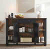 Slim Hallway Console Table Kitchen Industrial Storage Cupboard Sideboard Rustic