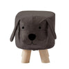Animal Ottomans Footstools Padded Cushion Pouffe Stool Rest Children Toy Gift