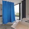 1.8M Plain Shower Curtain Bathroom Waterproof Polyester Mildew Splash Resistant