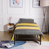 Metal Bed Frame Trundle Single Bed Guest Bed Sofa Bed Sustainable Black/White