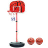 170cm Adjustable Free Standing Basketball Hoop Net Kids Backboard Stand Rack Set