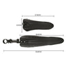 2pcs Bicycle Mud Guard Set Mountain Bike Mudguards MTB Front Rear Fenders Wings~